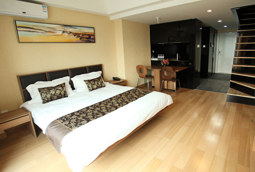 Qingdao Lejiaxuan Boutique Apartment International Convention Center Branch ภายนอก รูปภาพ
