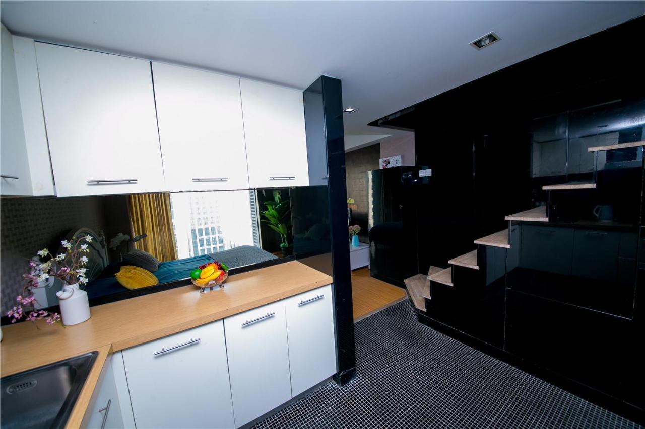 Qingdao Lejiaxuan Boutique Apartment International Convention Center Branch ภายนอก รูปภาพ