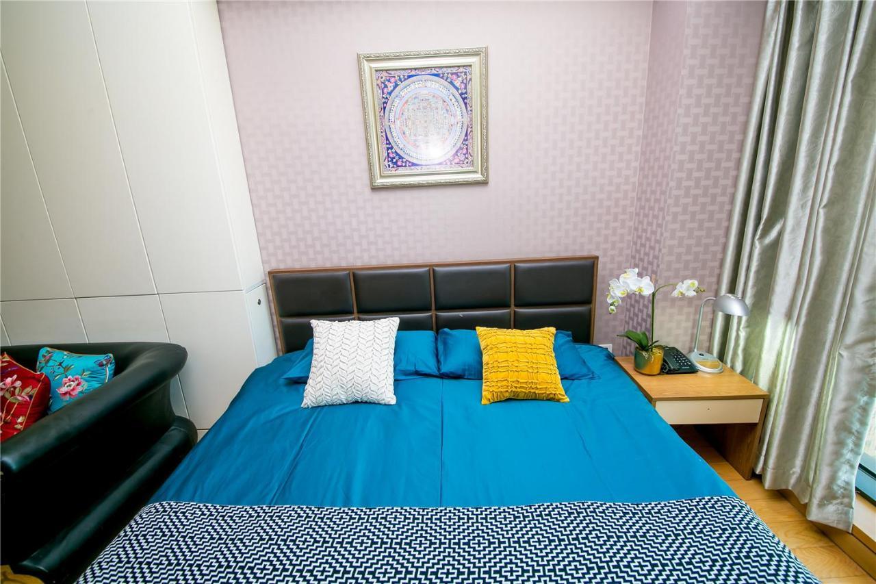 Qingdao Lejiaxuan Boutique Apartment International Convention Center Branch ภายนอก รูปภาพ