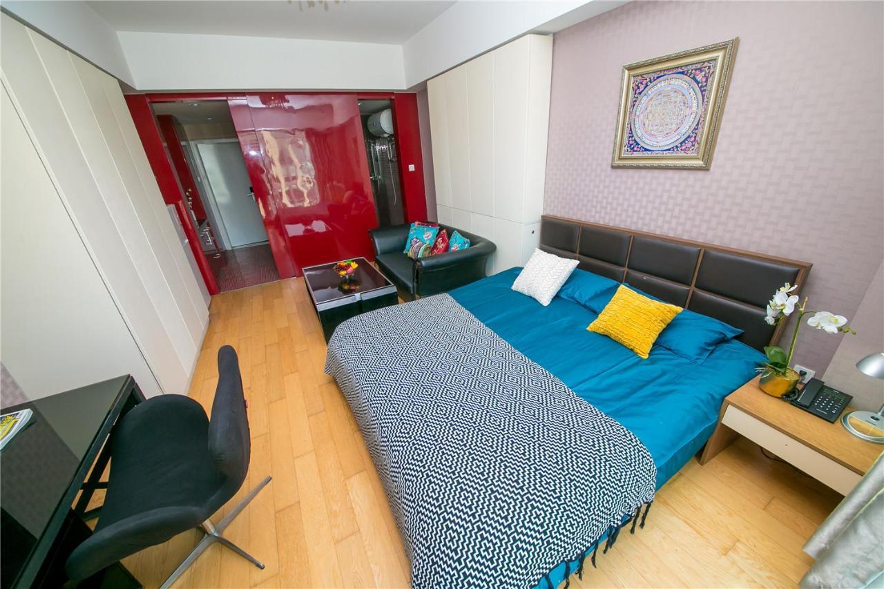 Qingdao Lejiaxuan Boutique Apartment International Convention Center Branch ภายนอก รูปภาพ