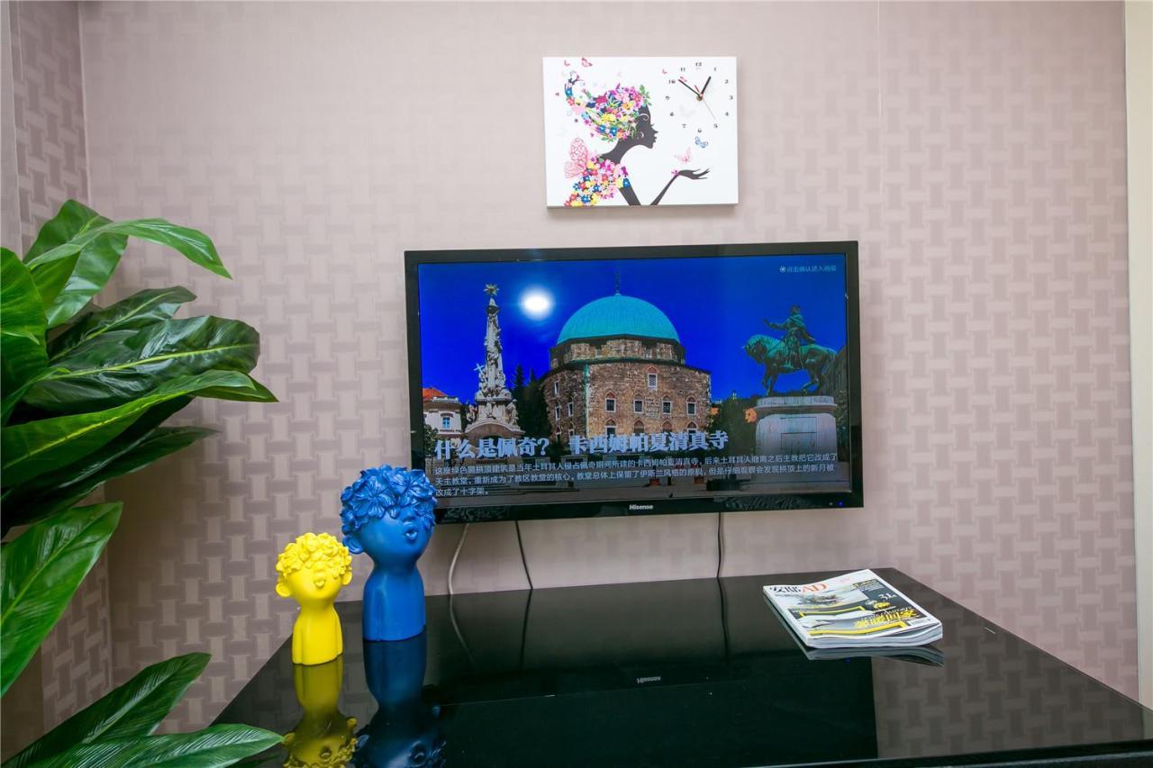 Qingdao Lejiaxuan Boutique Apartment International Convention Center Branch ภายนอก รูปภาพ