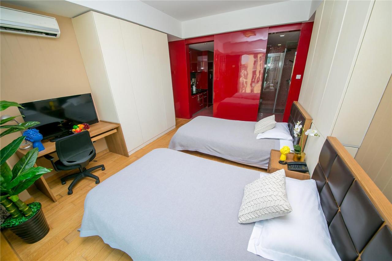 Qingdao Lejiaxuan Boutique Apartment International Convention Center Branch ภายนอก รูปภาพ