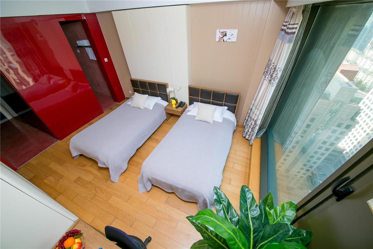 Qingdao Lejiaxuan Boutique Apartment International Convention Center Branch ภายนอก รูปภาพ
