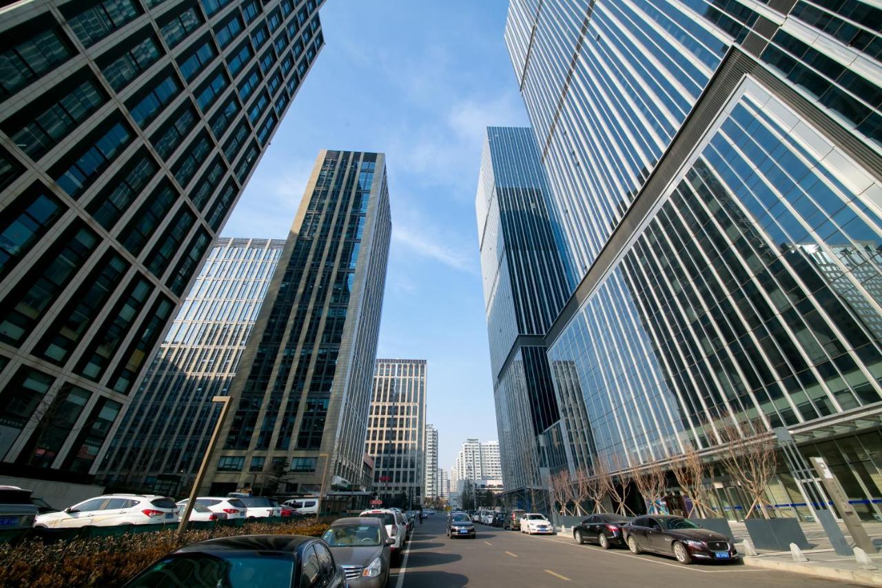 Qingdao Lejiaxuan Boutique Apartment International Convention Center Branch ภายนอก รูปภาพ